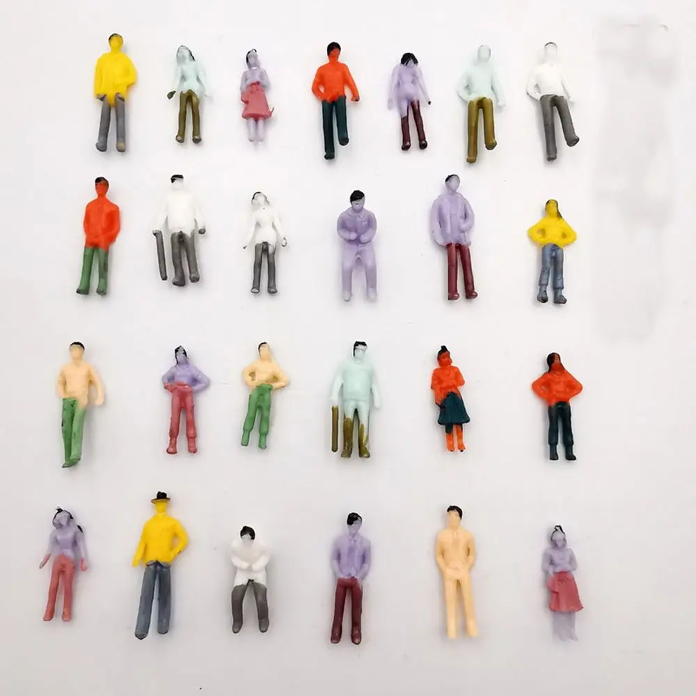 100Pcs Painted Model People Figure 1:200/1:100/1:150/1:75 Scale Model Building Passengers Mixed Color Pose DIY Character Toys
100Pcs Painted Model People Figure 1:200/1:100/1:150/1:75 Scale Model Building Passengers Mixed Color Pose DIY Character Toys