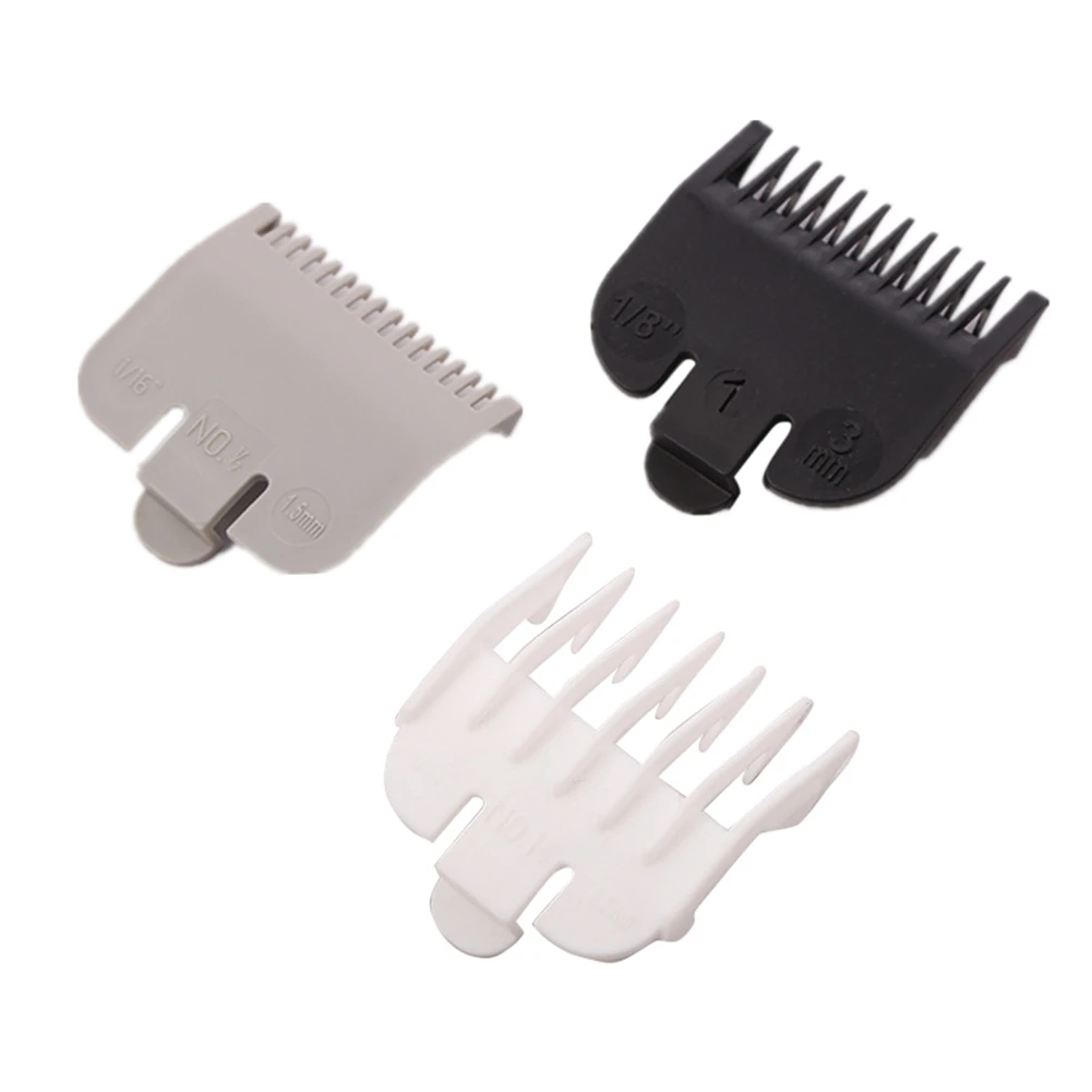 3 Pieces of Universal Hair Clipper Limit Comb Limit Comb Haircut Tools Electric Clipper Caliper 1.5mm / 3mm / 4.5mm
3 Pieces of Universal Hair Clipper Limit Comb Limit Comb Haircut Tools Electric Clipper Caliper 1.5mm / 3mm / 4.5mm