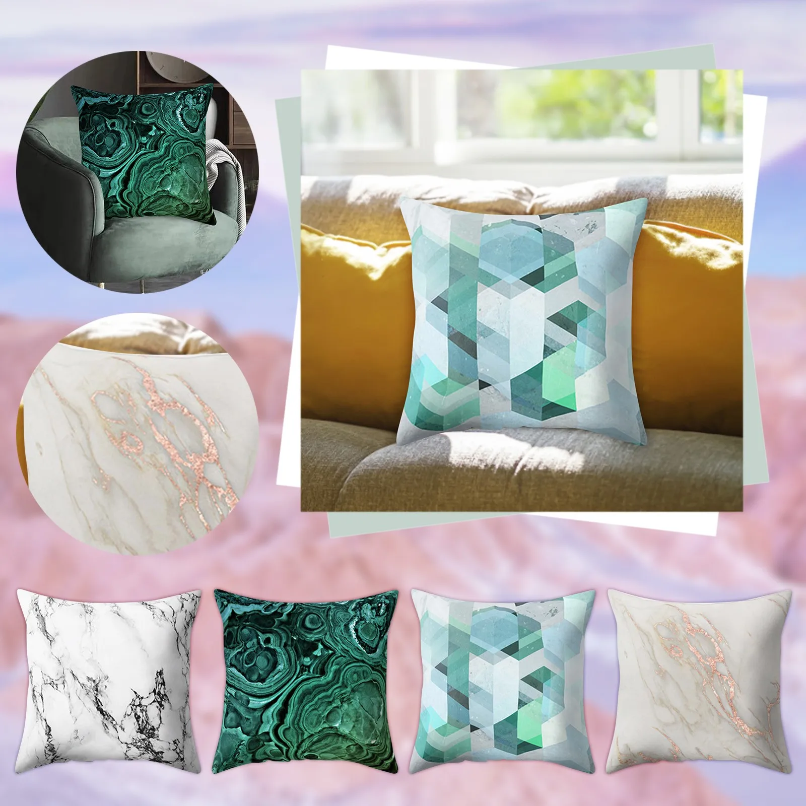 Geometric Creative Pattern Home Sofa Cover Decorative Cushion Pillowcase Sofa Cover Throw
Geometric Creative Pattern Home Sofa Cover Decorative Cushion Pillowcase Sofa Cover Throw