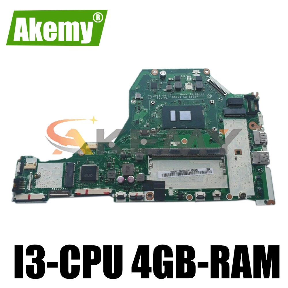 For Acer Aspire A315-51G A515-51G A517-51G A615-51G Laptop motherboard C5V01 LA-E891P W/ I3-6006U/6100U 4GB-RAM 100% Fully Test
For Acer Aspire A315-51G A515-51G A517-51G A615-51G Laptop motherboard C5V01 LA-E891P W/ I3-6006U/6100U 4GB-RAM 100% Fully Test