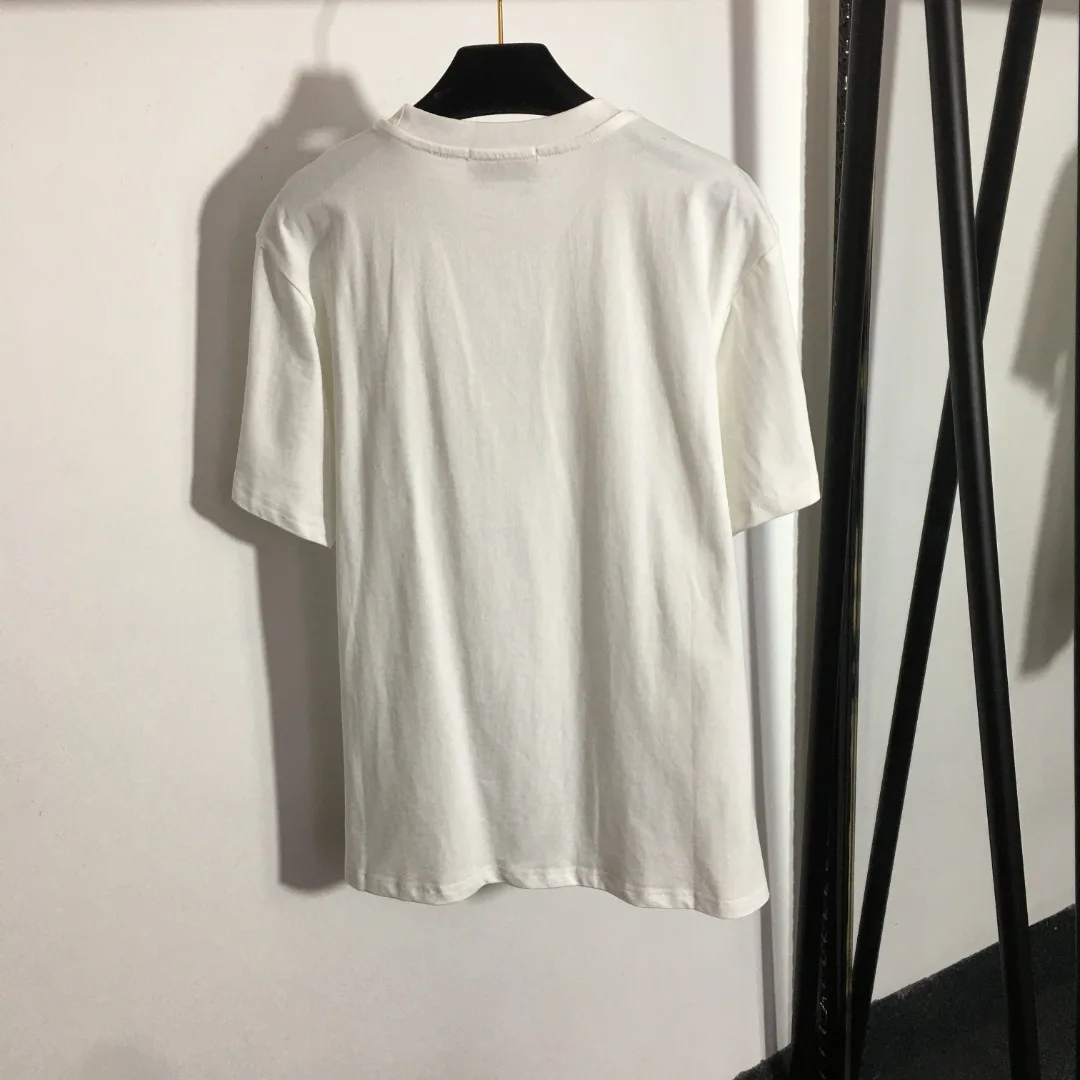 Женские свободные футболки большого размера, летние хлопковые модные белые топы с коротким рукавом, футболки YYDS0759
Женские свободные футболки большого размера, летние хлопковые модные белые топы с коротким рукавом, футболки YYDS0759