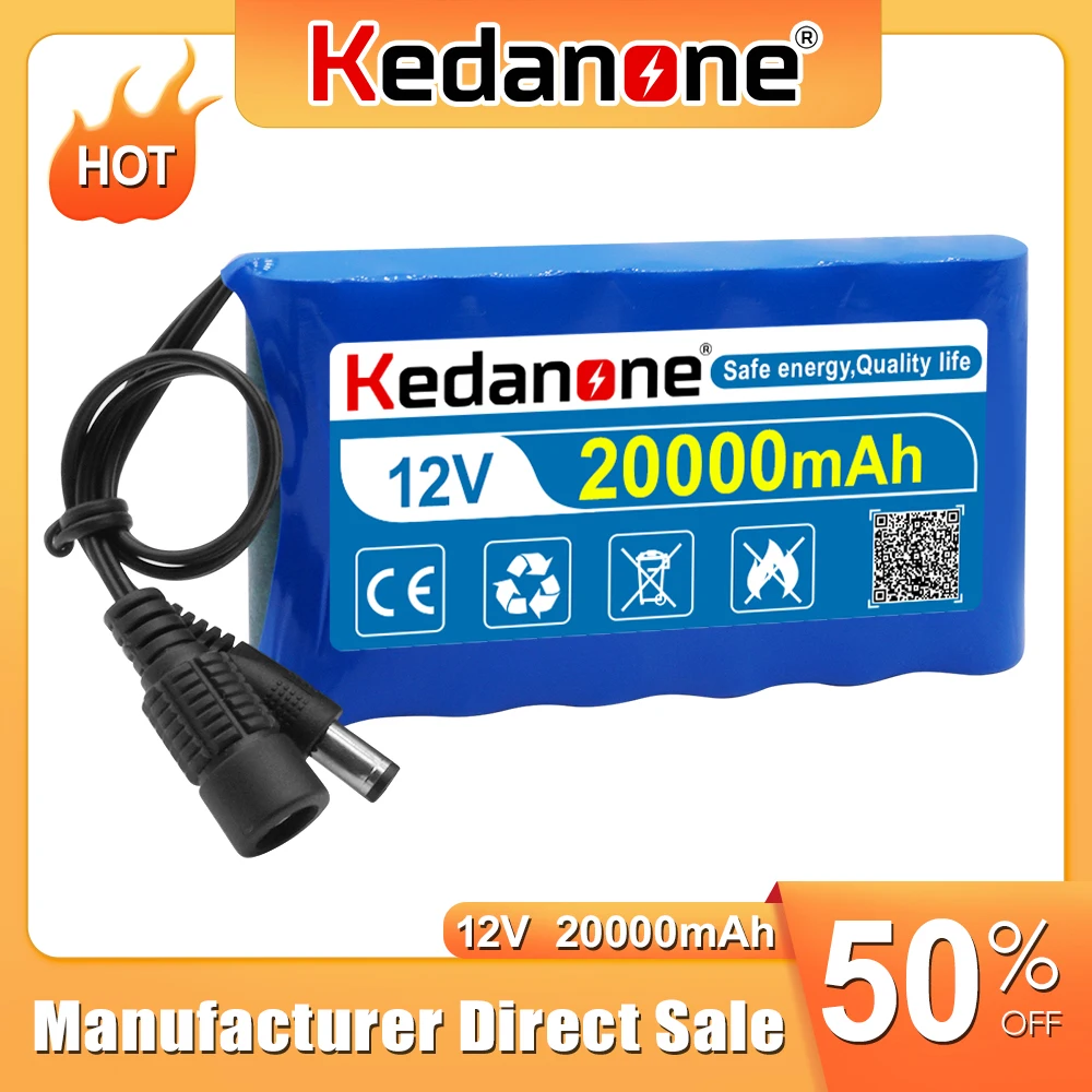 Wholesale price 12V 20000mah battery Rechargeable Lithium Ion battery pack capacity DC 12v 20Ah CCTV Cam Monitor + charger 
Wholesale price 12V 20000mah battery Rechargeable Lithium Ion battery pack capacity DC 12v 20Ah CCTV Cam Monitor + charger
