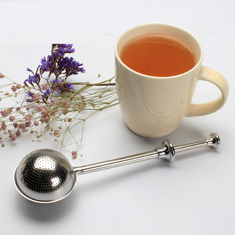 Tea Infuser Sieve Tools For Spice Bags Stainless Steel Ball Tea Filter Maker Brewing Items Services Teaware Tea Strainer
Tea Infuser Sieve Tools For Spice Bags Stainless Steel Ball Tea Filter Maker Brewing Items Services Teaware Tea Strainer