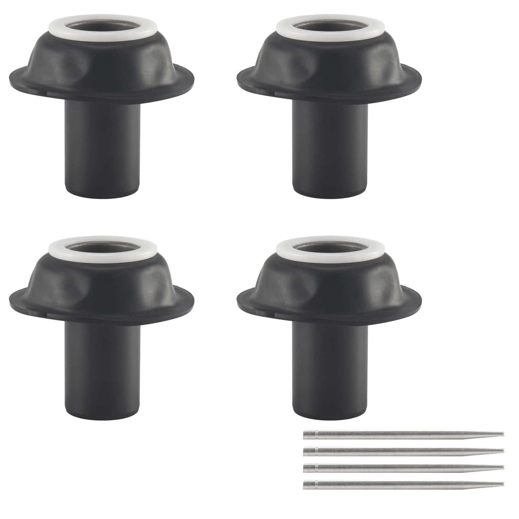 4PCS for Vmax 1200 VMX1200 -2007 V-MAX 1200 Motorcycle Carburetor Repair Kit Plunger Vacuum Membrane 
4PCS for Vmax 1200 VMX1200 -2007 V-MAX 1200 Motorcycle Carburetor Repair Kit Plunger Vacuum Membrane