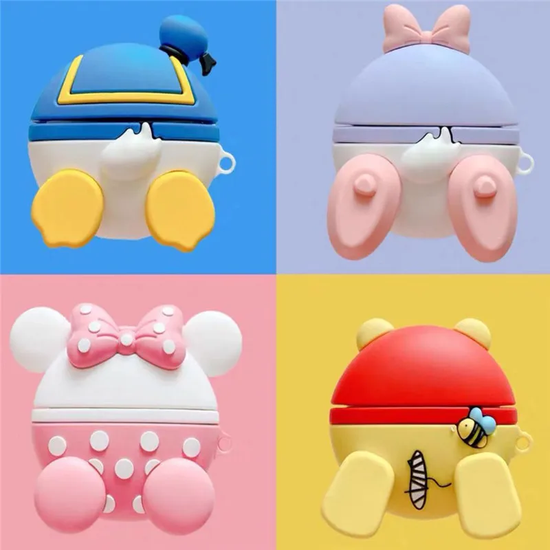 3D Case for Airpod 1/2 Cartoon Butt Airpods Pro Protective Sleeve Silicone Apple Wireless Bluetooth Headset Covers for Airpods
3D Case for Airpod 1/2 Cartoon Butt Airpods Pro Protective Sleeve Silicone Apple Wireless Bluetooth Headset Covers for Airpods