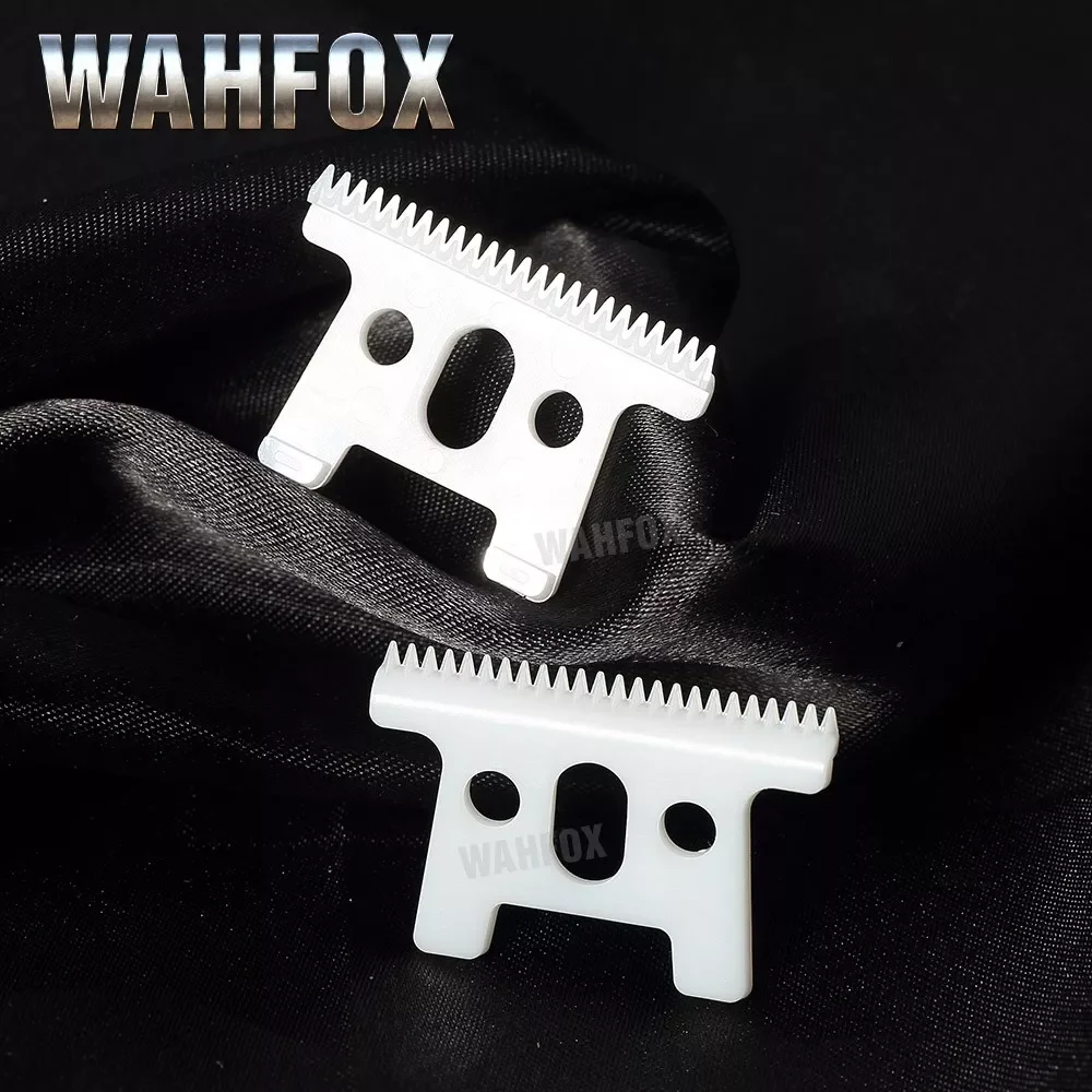 WAHFOX 2PCS/SET Ceramic Movable blade 24 teeth with box Replacement T Blade for Andis D7 D8 SlimLine Pro Li
WAHFOX 2PCS/SET Ceramic Movable blade 24 teeth with box Replacement T Blade for Andis D7 D8 SlimLine Pro Li