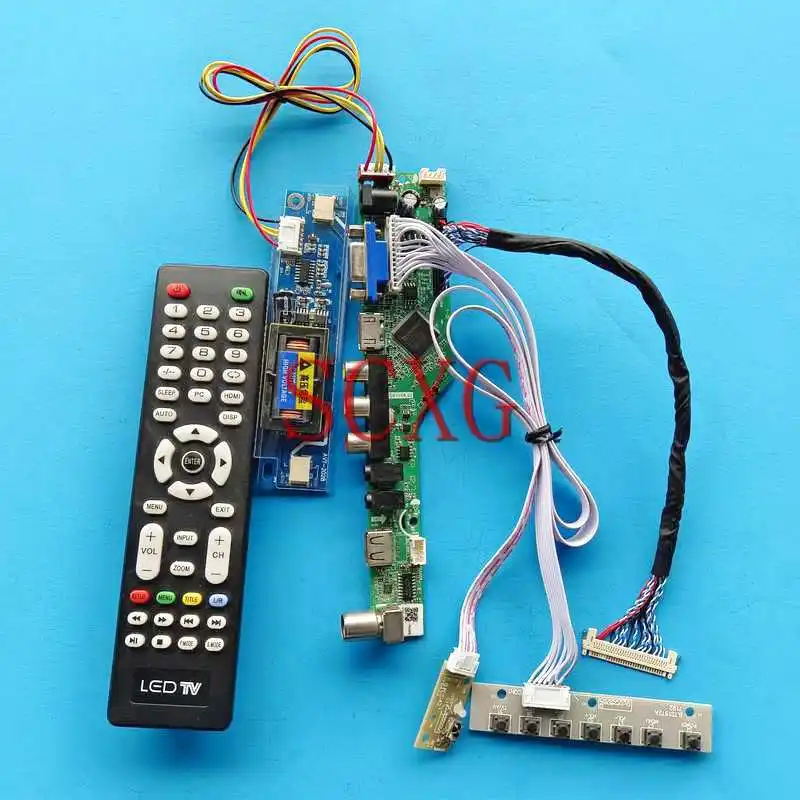 Для M190A1 M190MWW3 M190MWW4 плата контроллера экрана ноутбука 1440*900 LVDS 30 Pin 19 "Комплект «сделай сам» 2CCFL VGA HDMI-совместимый AV USB
Для M190A1 M190MWW3 M190MWW4 плата контроллера экрана ноутбука 1440*900 LVDS 30 Pin 19 "Комплект «сделай сам» 2CCFL VGA HDMI-совместимый AV USB