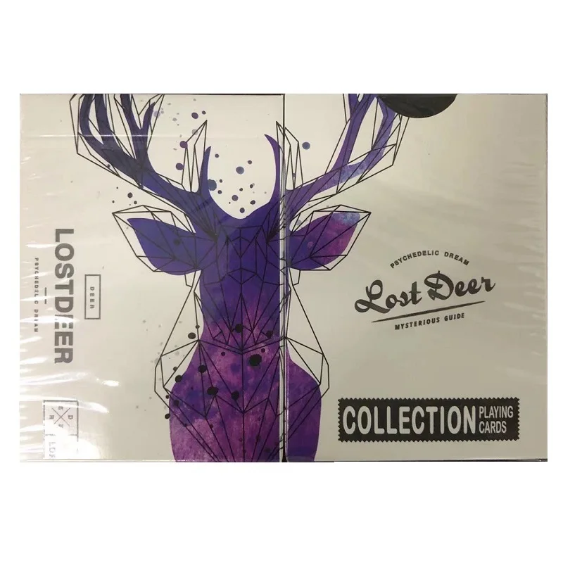 Потерянный олень, фиолетовое издание, искусственная поверхность, волшебные карты, реквизит, волшебные фокусы для мага 
Потерянный олень, фиолетовое издание, искусственная поверхность, волшебные карты, реквизит, волшебные фокусы для мага