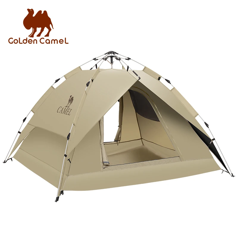 GOLDEN CAMEL Outdoor Vinyl Camping Tent Portable Double Folding Automatic Tent Thickened Camping Supplies Sunscreen Rainproof
GOLDEN CAMEL Outdoor Vinyl Camping Tent Portable Double Folding Automatic Tent Thickened Camping Supplies Sunscreen Rainproof