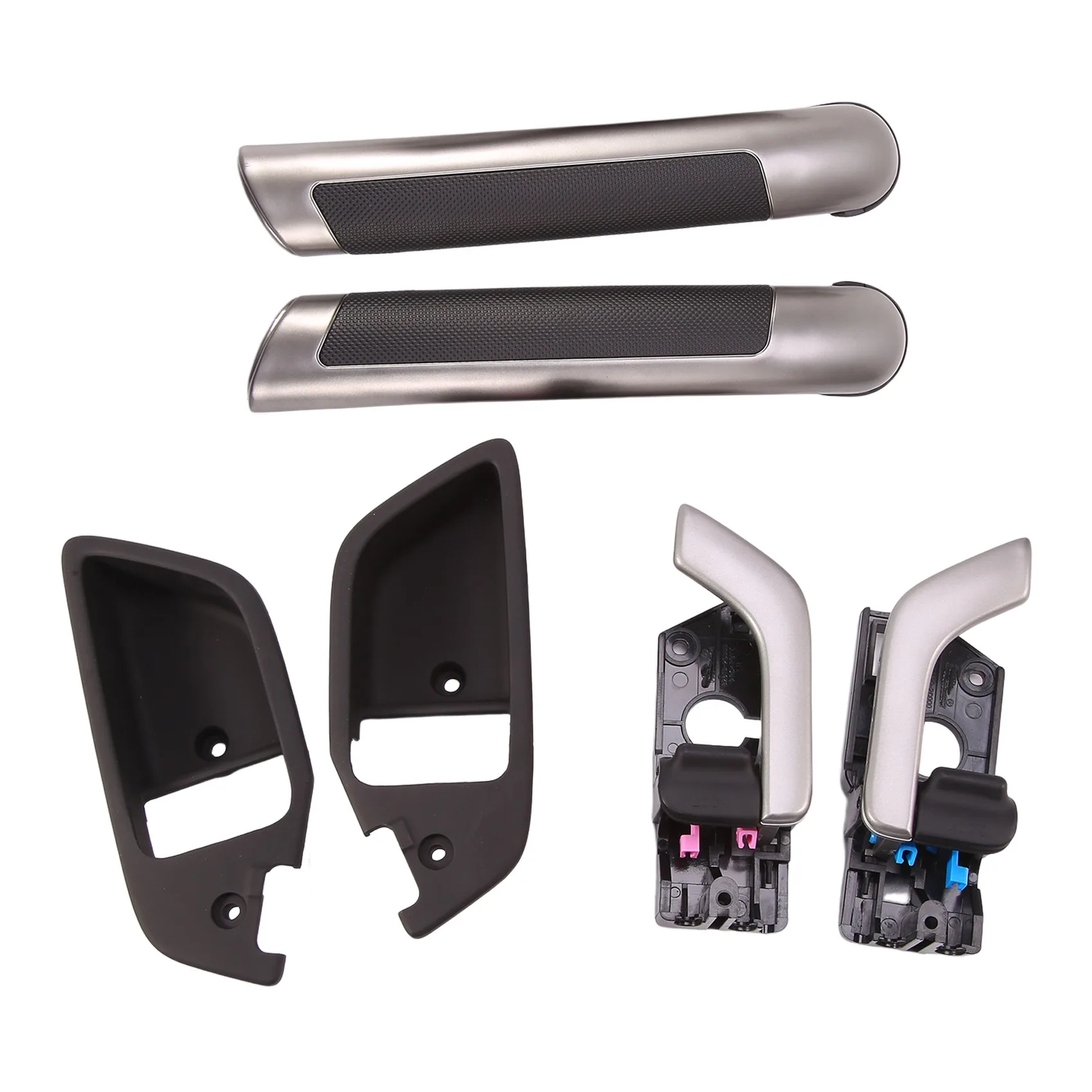 6 Piece Car Door Handle Set for Hyundai Tiburon 2003-2008 82610-2C500LK 82611-2C000LK 82372-2C020LK
6 Piece Car Door Handle Set for Hyundai Tiburon 2003-2008 82610-2C500LK 82611-2C000LK 82372-2C020LK