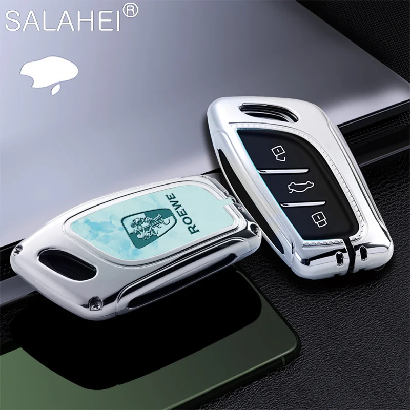 Zinc Alloy Car Remote Key Case Full Cover Protection Shell Holder Fob For Roewe RX5 I6 ERX5 I5 RX8 RX3 Auto Keychain Accessories
Zinc Alloy Car Remote Key Case Full Cover Protection Shell Holder Fob For Roewe RX5 I6 ERX5 I5 RX8 RX3 Auto Keychain Accessories