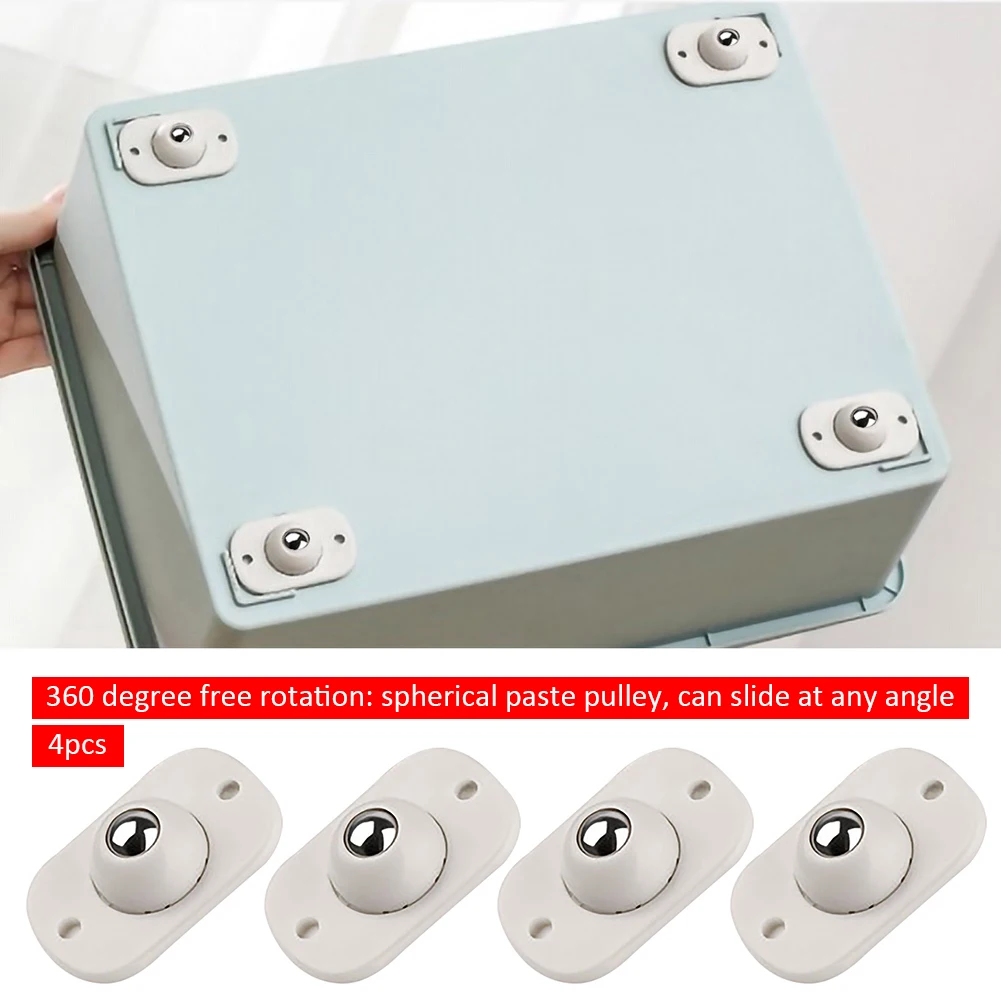 4pcs Wheels For Furniture Stainless Steel Roller Self Adhesive Furniture Caster Home Strong Load-bearing Universal Wheel
4pcs Wheels For Furniture Stainless Steel Roller Self Adhesive Furniture Caster Home Strong Load-bearing Universal Wheel