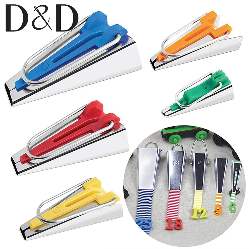 10Pcs Bias Tape Maker Set Sewing Fabric Quilting Binding Tool DIY Patchwork Sewing Accessories 6MM 9MM 12MM 18MM 25MM 5 Sizes
10Pcs Bias Tape Maker Set Sewing Fabric Quilting Binding Tool DIY Patchwork Sewing Accessories 6MM 9MM 12MM 18MM 25MM 5 Sizes