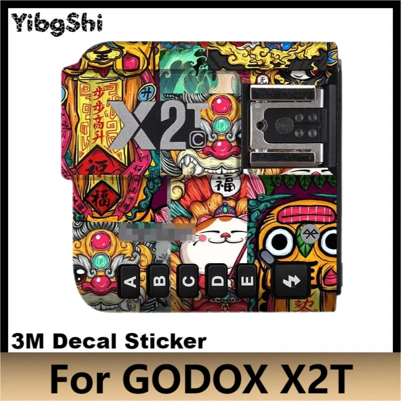 Наклейка для беспроводного триггера вспышки GODOX X2T защитная наклейка Виниловая