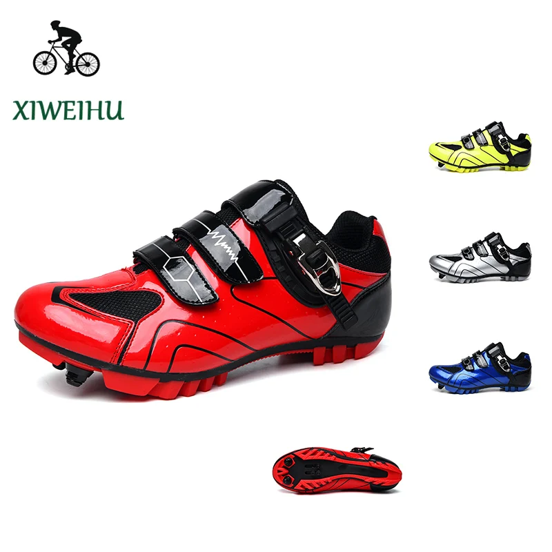 XIWEIHU Professional Glossy Road Bike Cycling Shoes MTB RB Men Sneakers Self-locking Cleat Speed Bicycle Riding Breathable 
XIWEIHU Professional Glossy Road Bike Cycling Shoes MTB RB Men Sneakers Self-locking Cleat Speed Bicycle Riding Breathable