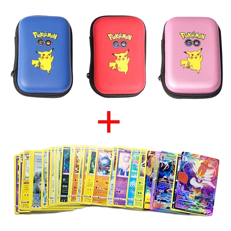 Pokemon Holder Album Hard Case Card Holder Book Holder Earphone Storage Box Game Battle Carte Trading Game Toys For Child Gifts
Pokemon Holder Album Hard Case Card Holder Book Holder Earphone Storage Box Game Battle Carte Trading Game Toys For Child Gifts