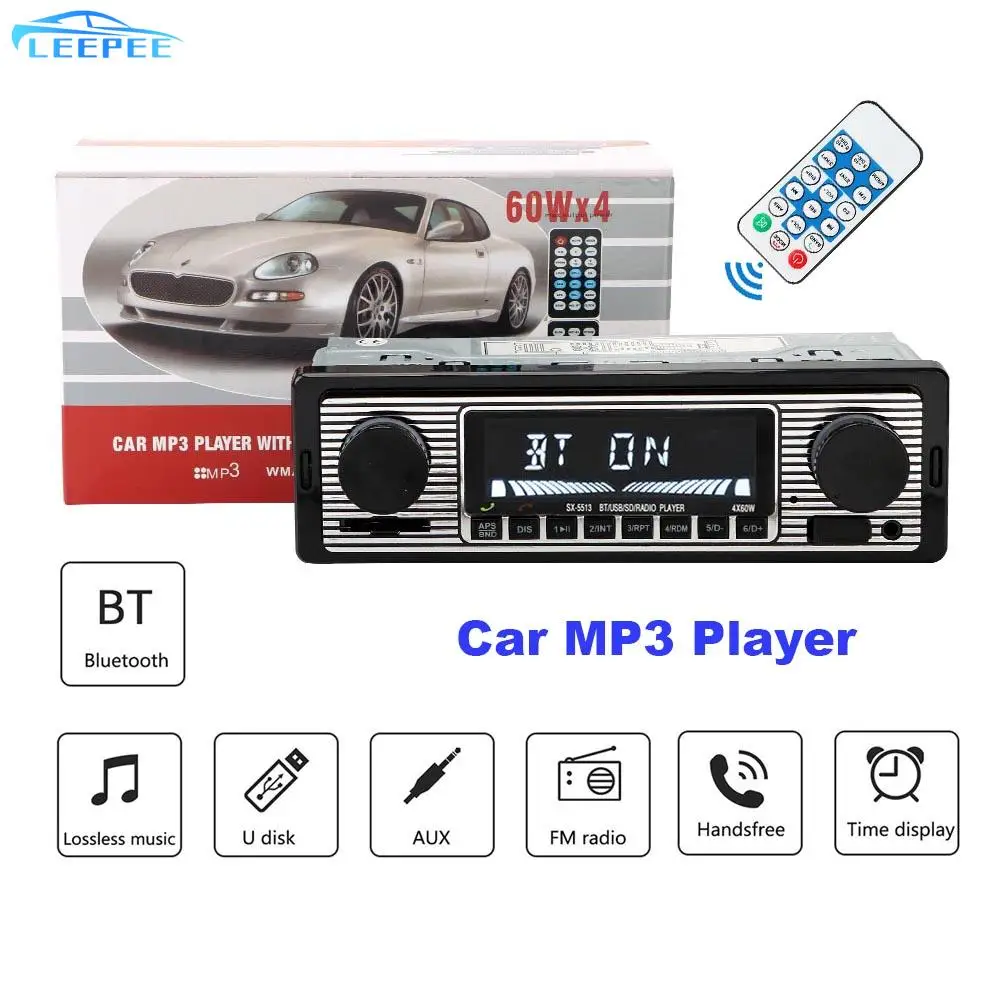 Аудио FM MP3 мультимедийный плеер Bluetooth беспроводные автозапчасти винтажный 12 в автомобильный радиоприемник стерео TF USB AUX поддержка
Аудио FM MP3 мультимедийный плеер Bluetooth беспроводные автозапчасти винтажный 12 в автомобильный радиоприемник стерео TF USB AUX поддержка