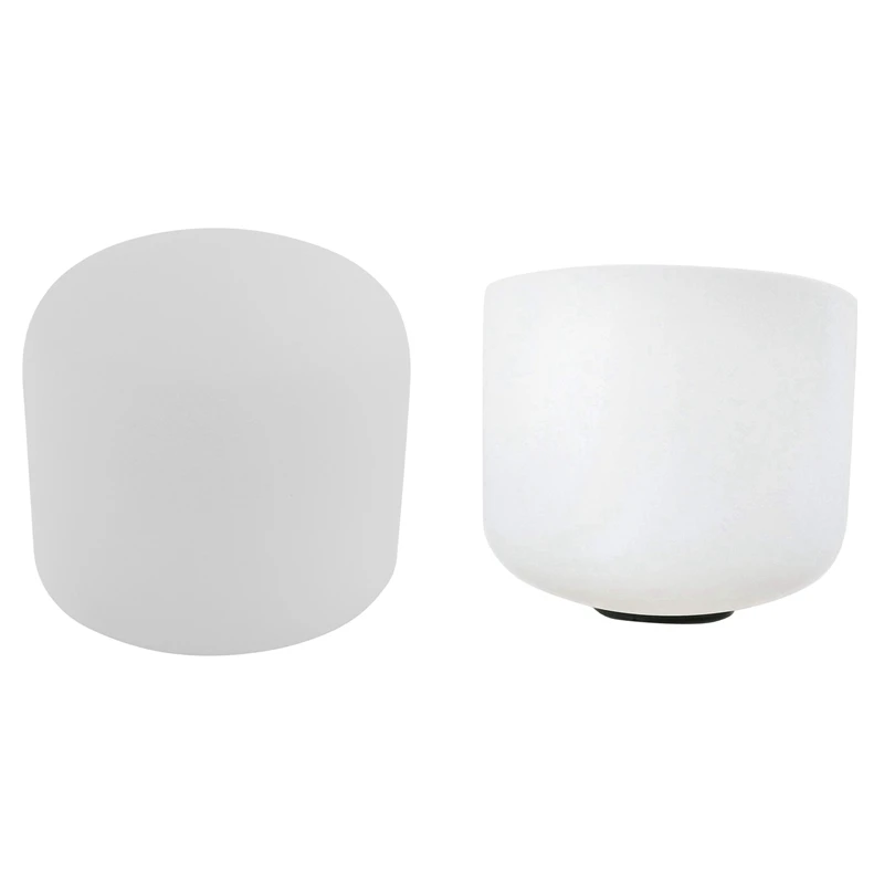 2Set 8 Inch 432Hz Singing Bowl Sound Chakra Quartz Crystal Meditation With Rubber Ring, Note B Crown & Note D Navel
2Set 8 Inch 432Hz Singing Bowl Sound Chakra Quartz Crystal Meditation With Rubber Ring, Note B Crown & Note D Navel