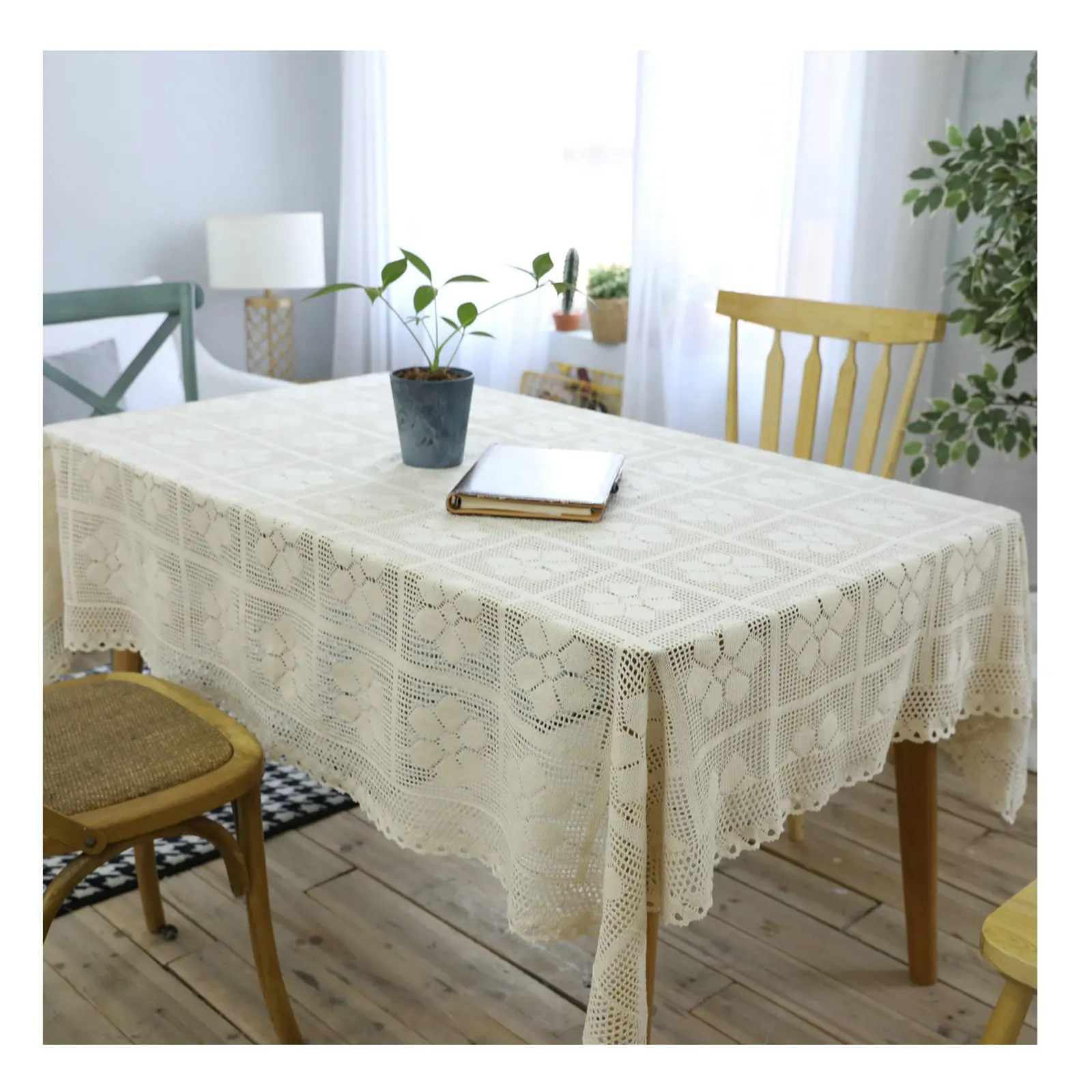 Dining Table Cloth Placemats Cotton Hollow Flower Pattern Printed White Rectangle Modern Non Slip Indoor Kitchen Decor
Dining Table Cloth Placemats Cotton Hollow Flower Pattern Printed White Rectangle Modern Non Slip Indoor Kitchen Decor