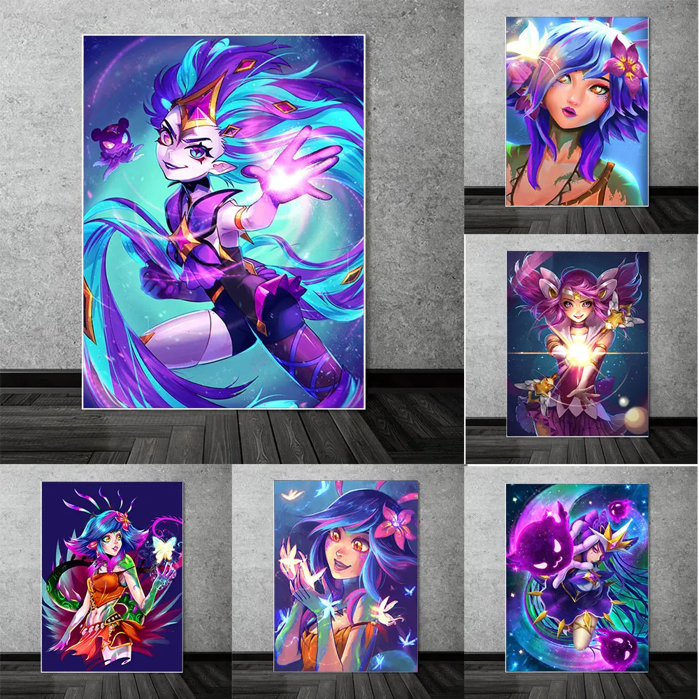 Алмазная живопись своими руками Лига Легенд Neeko и Zoe игра Девушка полная Алмазная мозаика Аниме Вышивка крестиком домашний декор
Алмазная живопись своими руками Лига Легенд Neeko и Zoe игра Девушка полная Алмазная мозаика Аниме Вышивка крестиком домашний декор
