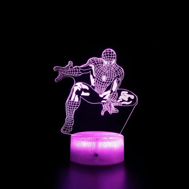 Super Hero of US 3D Lamp Acrylic USB LED Night Lights Neon Sign Lamp Xmas Christmas Decorations for Home Bedroom Birthday Gifts
Super Hero of US 3D Lamp Acrylic USB LED Night Lights Neon Sign Lamp Xmas Christmas Decorations for Home Bedroom Birthday Gifts