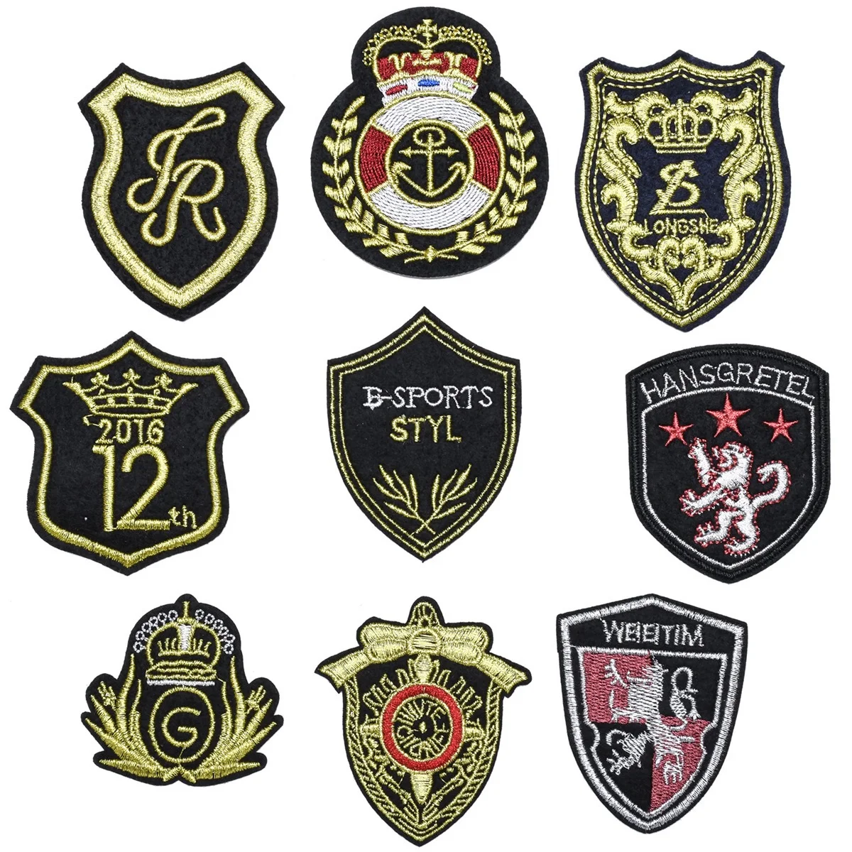 9Pcs Air force logo Gold Red Military Rank DIY Embroidery Patches for on Clothes Hat Tactical Morale Army medal Ironing patch
9Pcs Air force logo Gold Red Military Rank DIY Embroidery Patches for on Clothes Hat Tactical Morale Army medal Ironing patch