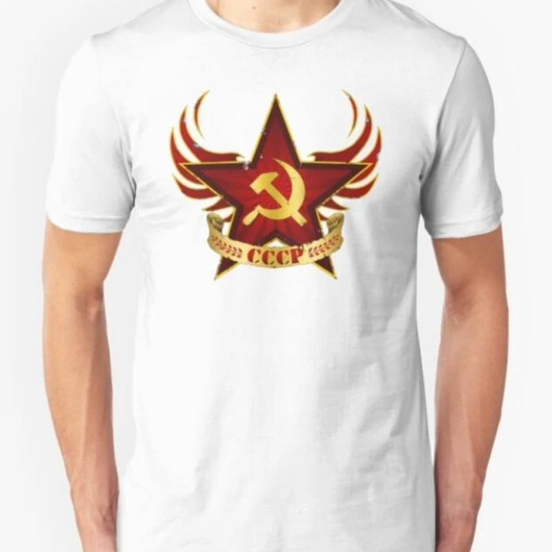 

Russia CCCP Yuri Gagarin T-Shirt USSR Summer Cotton Short Sleeve O-Neck Men's T Shirt Family Soviet Cosmonaut 1961 T-shirt S-3XL