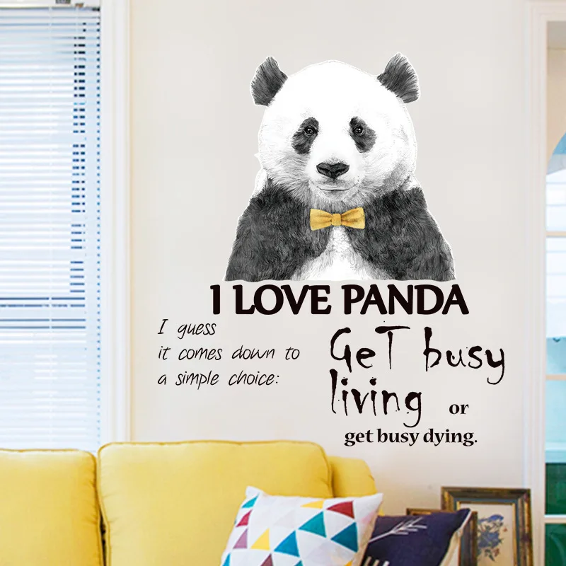 Cartoon Panda Door Sticker Creative Personality Vinyl Poster for Bedroom Living Room Decoration Waterproof Paste Wall Sticker
Cartoon Panda Door Sticker Creative Personality Vinyl Poster for Bedroom Living Room Decoration Waterproof Paste Wall Sticker