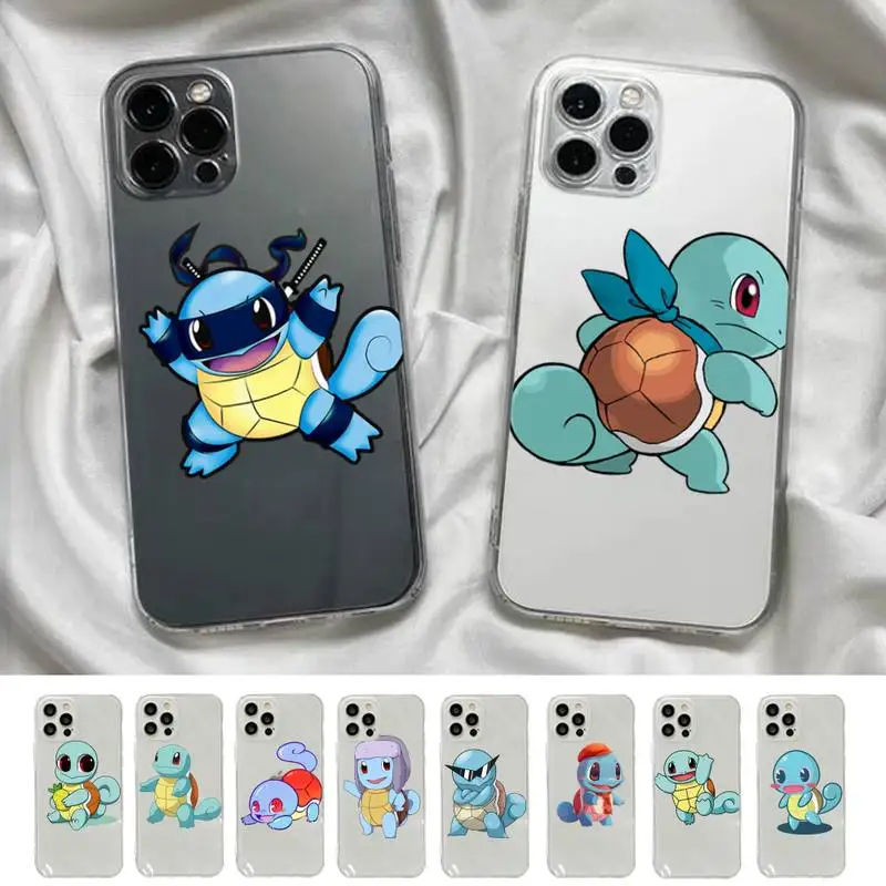 BANDAI Squirtle Pokémon Phone Case for iPhone 11 12 13 mini pro XS MAX 8 7 6 6S Plus X 5S SE 2020 XR clear case
BANDAI Squirtle Pokémon Phone Case for iPhone 11 12 13 mini pro XS MAX 8 7 6 6S Plus X 5S SE 2020 XR clear case