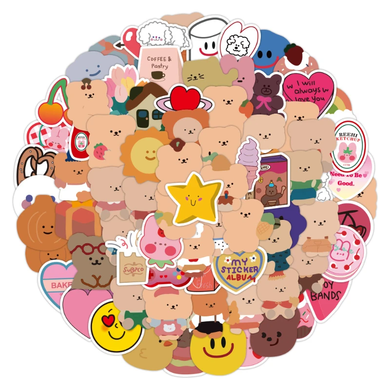 100 Ins Kawaii Наклейки на ручную учетную запись, каштановый медведь, наклейки на мотоцикл, багаж, блокнот, детские игрушки, наклейки
100 Ins Kawaii Наклейки на ручную учетную запись, каштановый медведь, наклейки на мотоцикл, багаж, блокнот, детские игрушки, наклейки