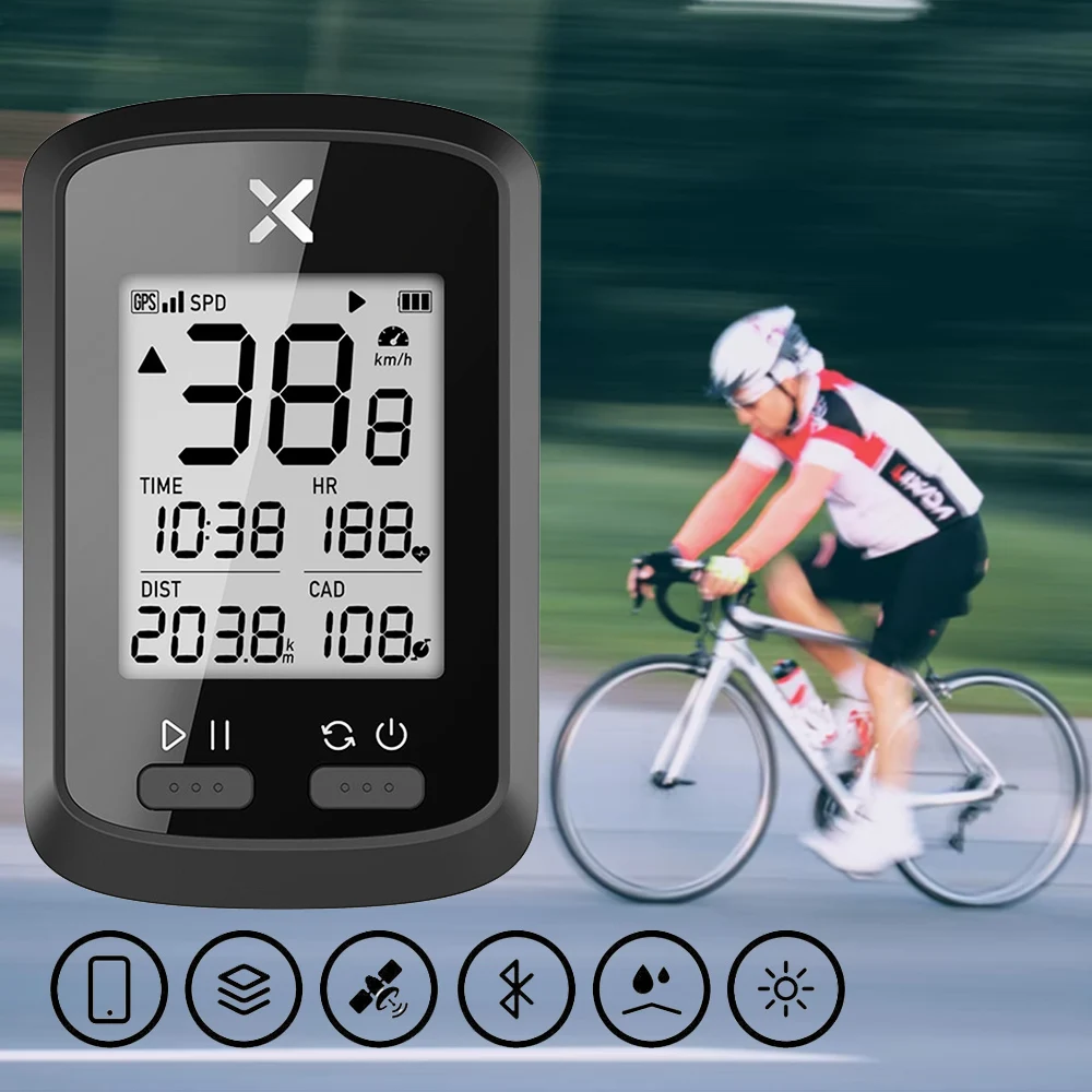 Bicycle Wireless Bluetooth GPS Bicycle Waterproof Speedometer MTB Stopwatch Cycling Bike Code Table Speed Mileage Heart Rate
Bicycle Wireless Bluetooth GPS Bicycle Waterproof Speedometer MTB Stopwatch Cycling Bike Code Table Speed Mileage Heart Rate