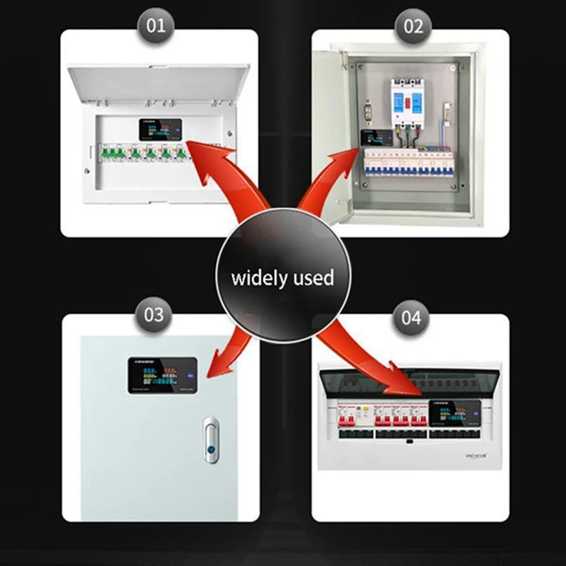 AC 50-300V Voltmeter Ammeter KWS Powers Energy Meter Wattmeter Electric Meter (With Closed Transformer)
AC 50-300V Voltmeter Ammeter KWS Powers Energy Meter Wattmeter Electric Meter (With Closed Transformer)