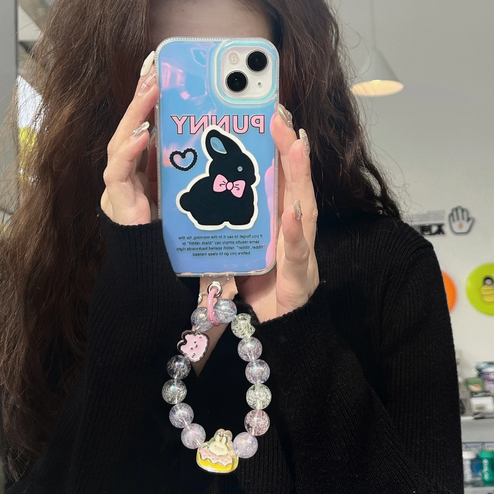 Phone Case Black Rabbit Iphone Case Collage Laser Series Iphone 11 12 13 14 Pro Max Case Iphone Case
Phone Case Black Rabbit Iphone Case Collage Laser Series Iphone 11 12 13 14 Pro Max Case Iphone Case