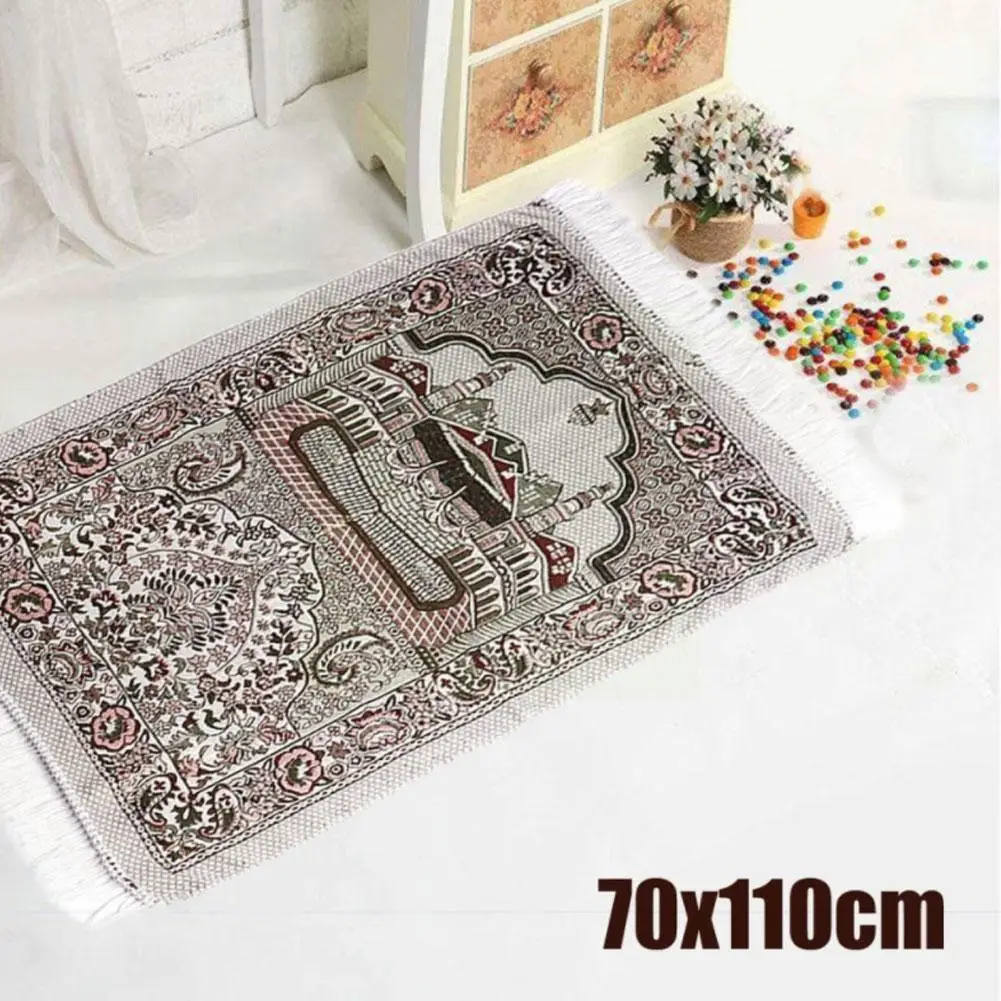 Turkish Islamic Muslim Prayer Rug Carpet Mat Namaz Salat Blanket Polyester 70x110cm Cover Mat Tassel Tablecloth Decoration R3d1
Turkish Islamic Muslim Prayer Rug Carpet Mat Namaz Salat Blanket Polyester 70x110cm Cover Mat Tassel Tablecloth Decoration R3d1