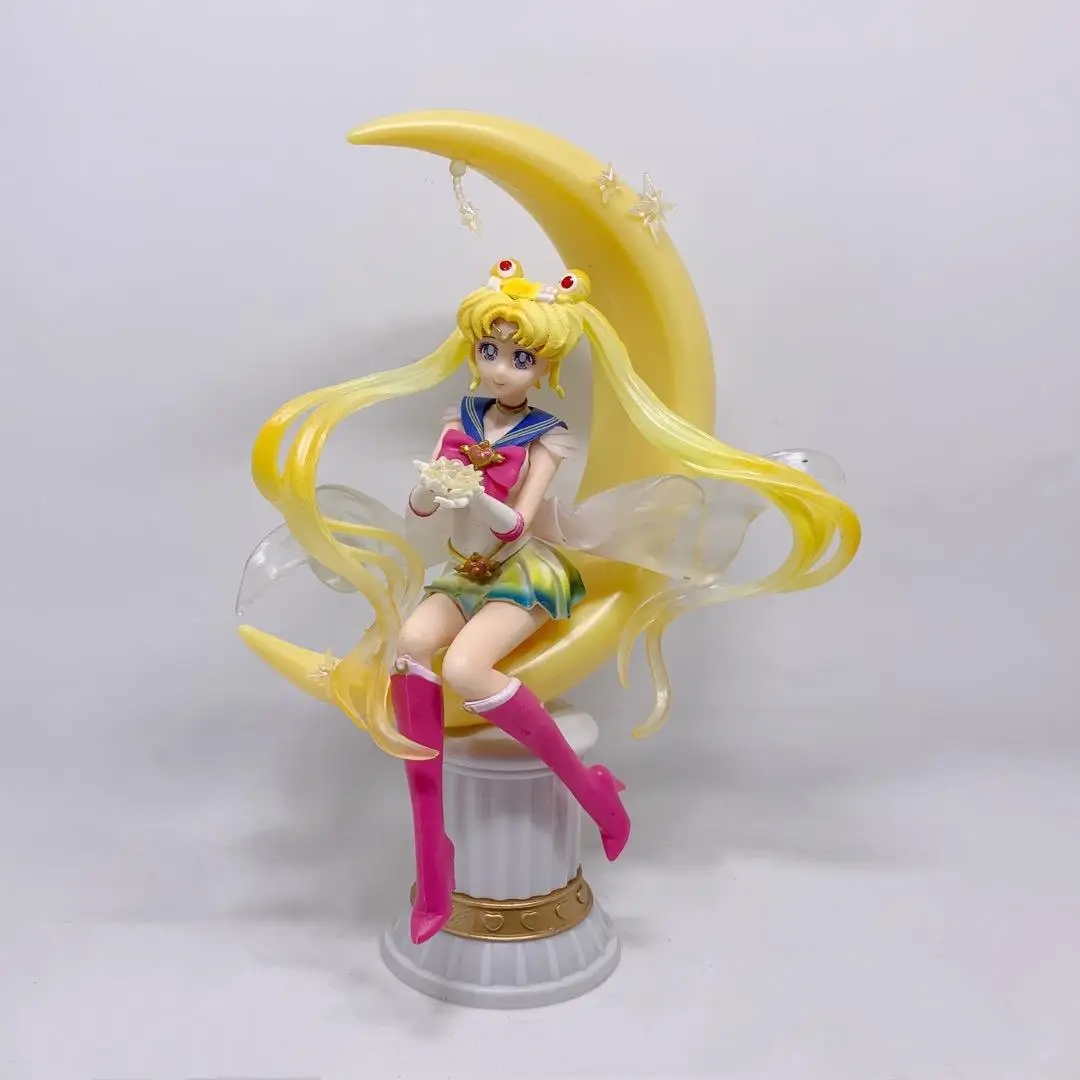 Beautiful Girl Series Action Figure Magical Girl Moon Sitting Posture Model Anime Garage Kits PVC Kids Toys Holiday Gifts
Beautiful Girl Series Action Figure Magical Girl Moon Sitting Posture Model Anime Garage Kits PVC Kids Toys Holiday Gifts