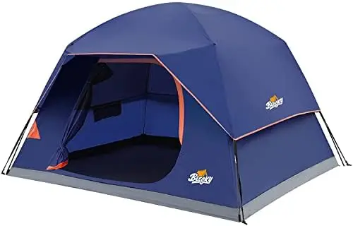 Waterproof Camping Tents 6-8 Person Windproof Easy Set Up Large Family Dome Tent with Removable Top Rain-Fly Large Mesh Windows
Waterproof Camping Tents 6-8 Person Windproof Easy Set Up Large Family Dome Tent with Removable Top Rain-Fly Large Mesh Windows