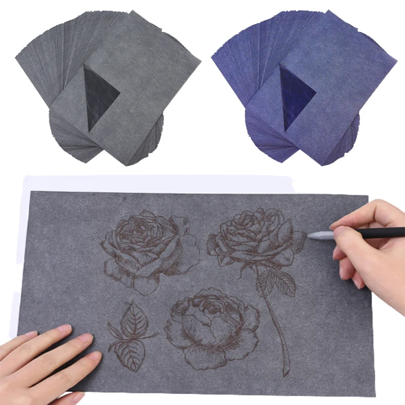 100PCS Reusable Single Side Carbon Copy Paper Legible Graphite Transfer Tracing Painting Paper for Wood Paper Canvas
100PCS Reusable Single Side Carbon Copy Paper Legible Graphite Transfer Tracing Painting Paper for Wood Paper Canvas