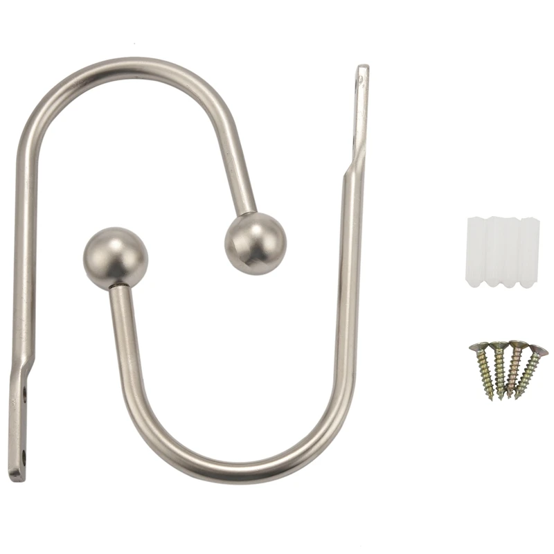 Curtain Holdbacks,Wall Mounted Curtain Tieback Hooks,Metal Decorative Window Drapery Holder Curtain Hook
Curtain Holdbacks,Wall Mounted Curtain Tieback Hooks,Metal Decorative Window Drapery Holder Curtain Hook