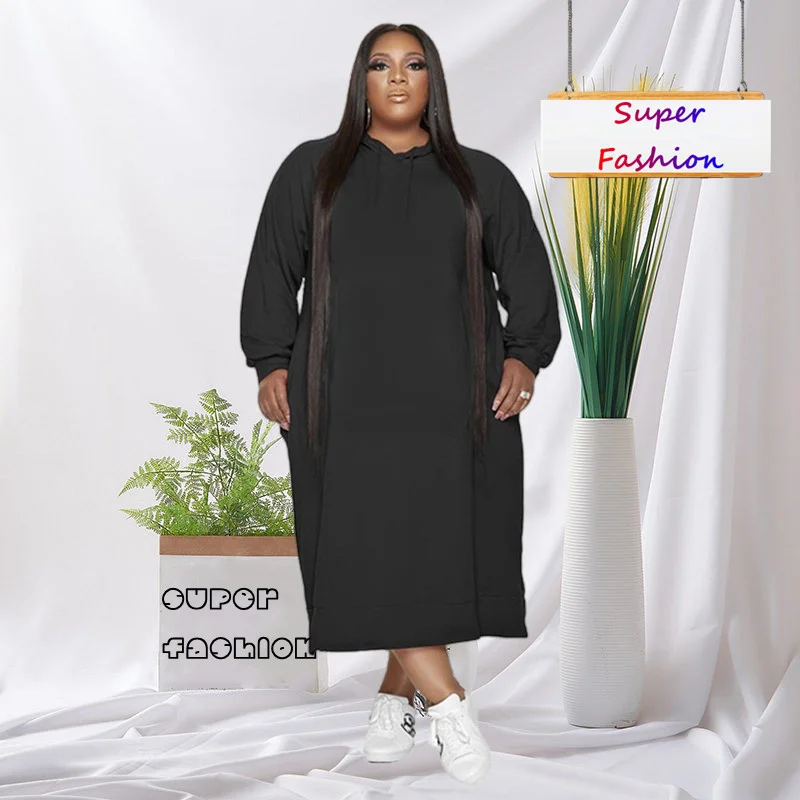 WSFEC L-5XL Winter Fall Outfits Female Plus Size Women Clothing Loose Casual Sport Long Sleeve Hoodie Dresses for Women 2022
WSFEC L-5XL Winter Fall Outfits Female Plus Size Women Clothing Loose Casual Sport Long Sleeve Hoodie Dresses for Women 2022