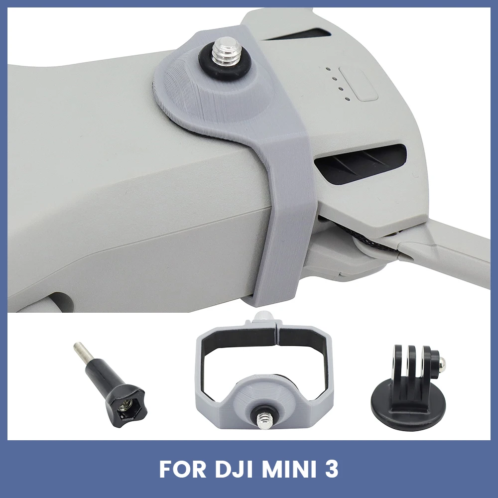 Expansion Bracket For DJI MINI 3 1/4 Screw Adapter Bracket Sports Camera Mount Holder Fix Drone Accessories
Expansion Bracket For DJI MINI 3 1/4 Screw Adapter Bracket Sports Camera Mount Holder Fix Drone Accessories