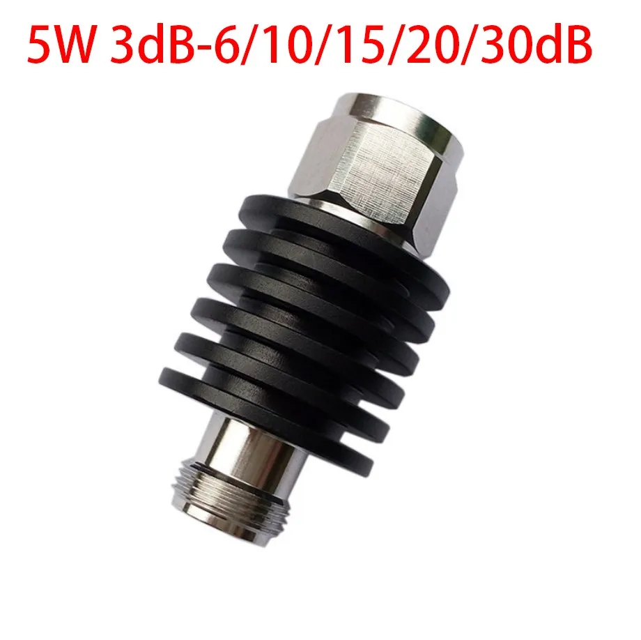1PC 50W RF Coaxial Attenuator 5W 3dB-6/10/15/20/30dB N Type Male To Female DC-3GHZ Electrical Enclosure Accessories
1PC 50W RF Coaxial Attenuator 5W 3dB-6/10/15/20/30dB N Type Male To Female DC-3GHZ Electrical Enclosure Accessories