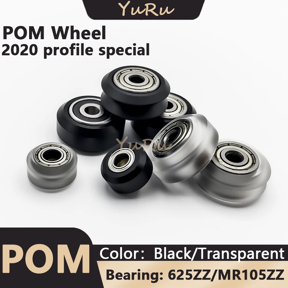 

Openbuilds V-слот пластиковый POM с 625ZZ MR105ZZ подшипник направляющий шкив пассивное круглое колесо Perlin колесо для 3D-принтера CNC