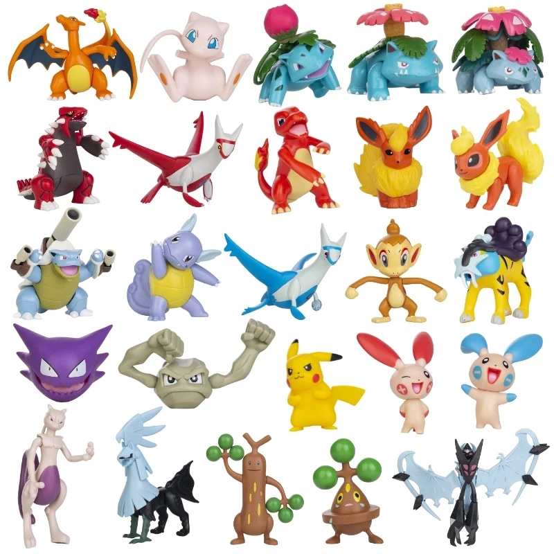 Pokemon Toys 4-6cm Mini Anime Action Figure Dolls Pikachu Charmander Bulbasaur Squirtle Psyduck Figurine Collection Kid Gift
Pokemon Toys 4-6cm Mini Anime Action Figure Dolls Pikachu Charmander Bulbasaur Squirtle Psyduck Figurine Collection Kid Gift
