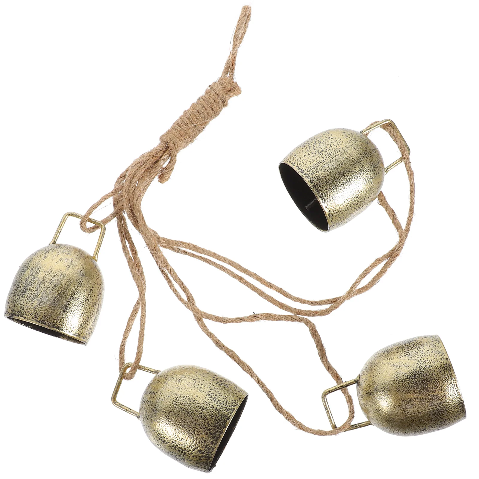 1 Set Hanging Cow Bell Vintage Cow Bell Metal Cow Bell Rustic Style Cow Bell with Rope
1 Set Hanging Cow Bell Vintage Cow Bell Metal Cow Bell Rustic Style Cow Bell with Rope