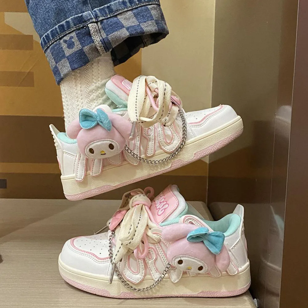 Плюшевые Милые Мультяшные кроссовки My Melody Sanrio на толстой подошве, аниме плюшевые игрушки для девочек, детские игрушки, подарок на день рождения
Плюшевые Милые Мультяшные кроссовки My Melody Sanrio на толстой подошве, аниме плюшевые игрушки для девочек, детские игрушки, подарок на день рождения