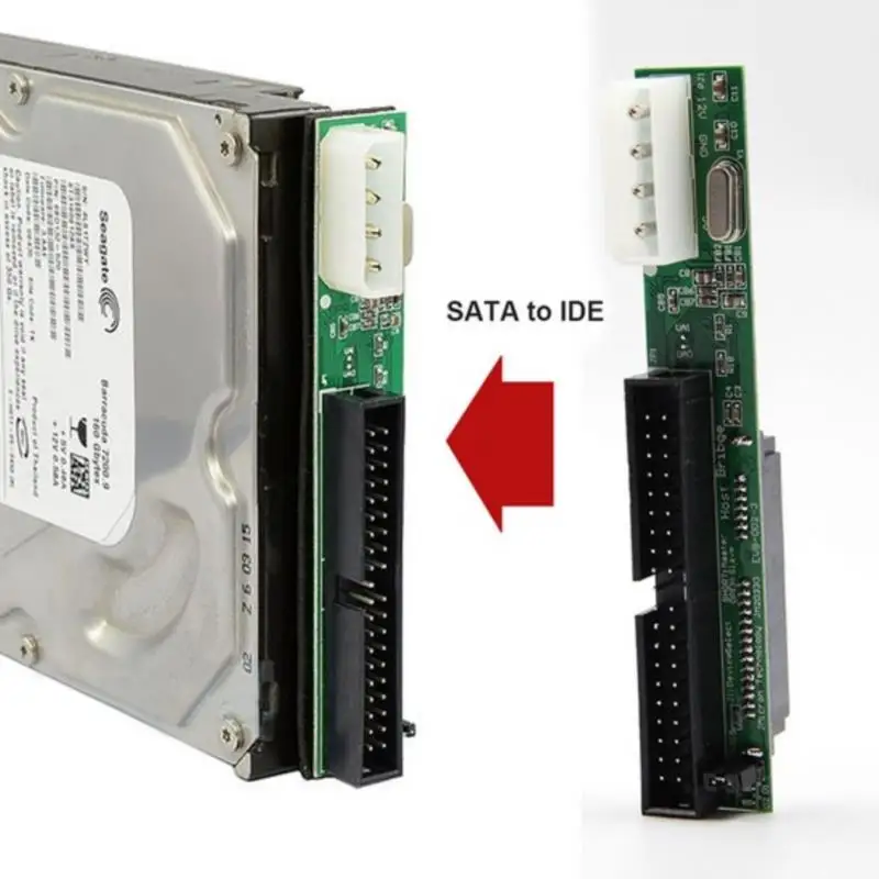 

Переходник SATA Ssd Hdd с внутренним жестким диском на Ide 3,5 дюйма, 40-контактный переходник с внешним разъемом