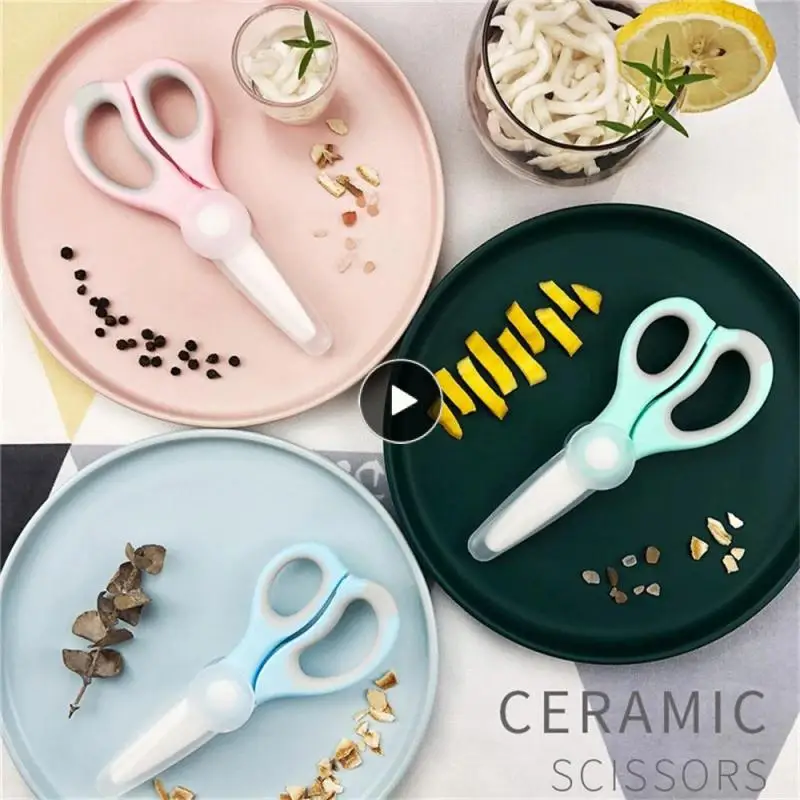 Wear Resistance Infant Ceramics Sturdy Complementary Food Scissors Environmental Protection Portable Cleaning Food Grade No Rust
Wear Resistance Infant Ceramics Sturdy Complementary Food Scissors Environmental Protection Portable Cleaning Food Grade No Rust