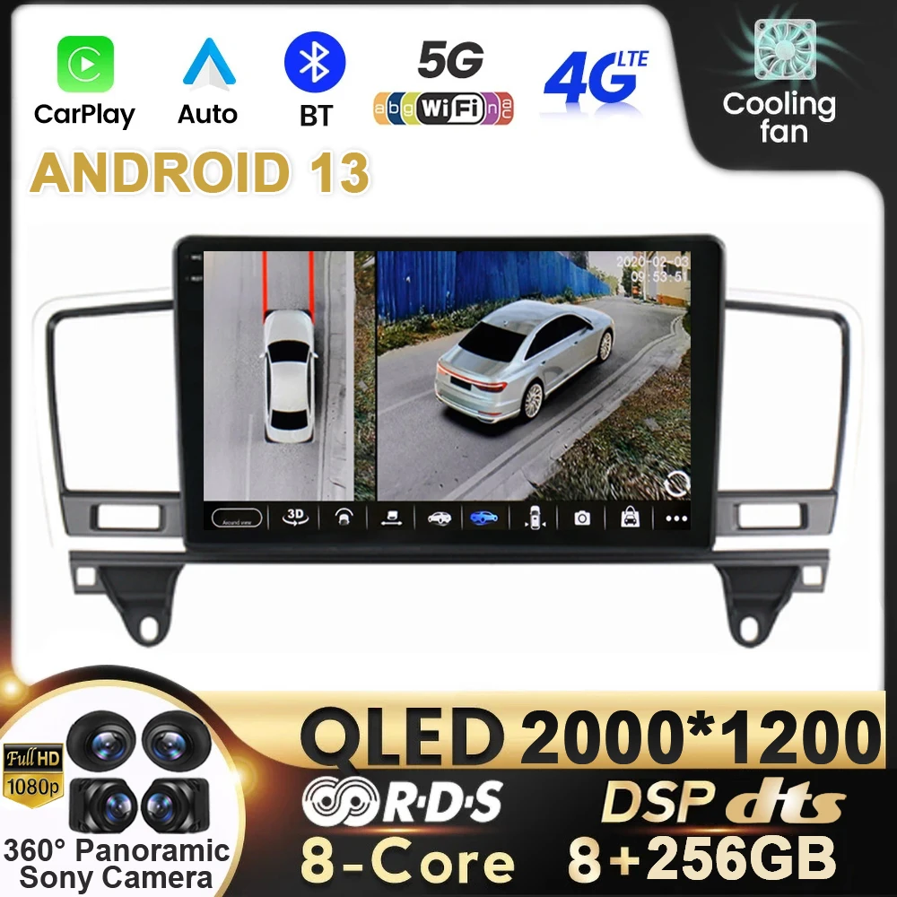 9" Car Radio Android 13 For Mercedes Benz M-Class M Class W166 ML 2011-2015 Auto Player 360 Camera Carplay Navigation Multimedia
9" Car Radio Android 13 For Mercedes Benz M-Class M Class W166 ML 2011-2015 Auto Player 360 Camera Carplay Navigation Multimedia