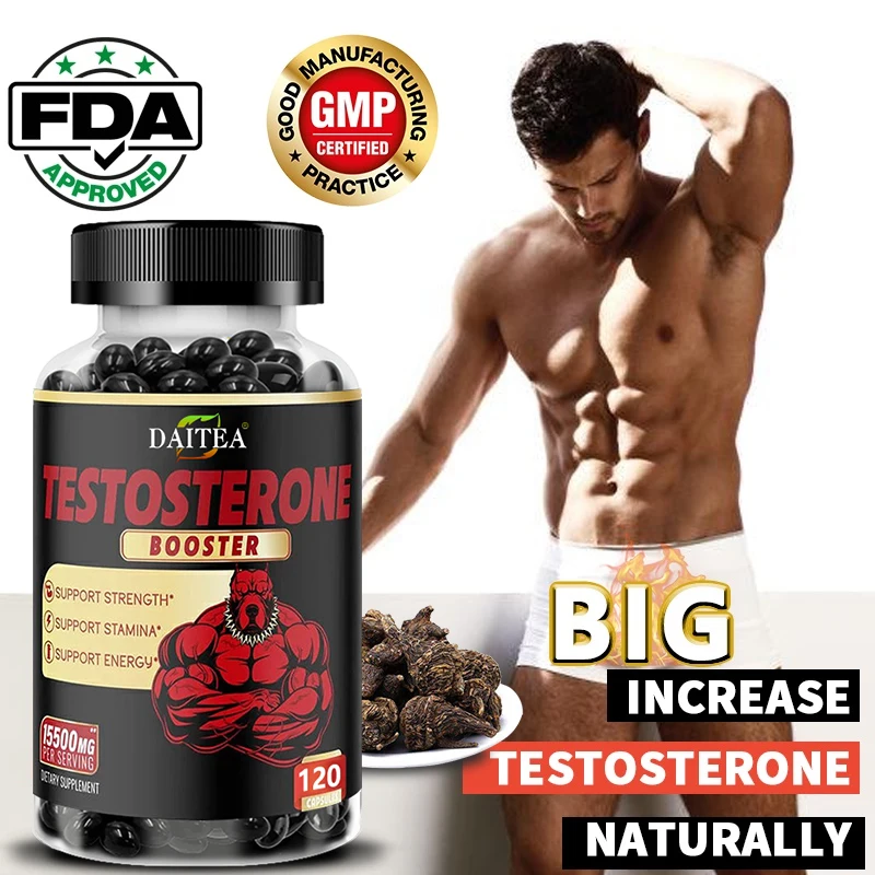 Male Natural Testosterone Booster - Helps To Enhance Endurance, Improve Mood, Muscle Growth, and Replenish Strength
Male Natural Testosterone Booster - Helps To Enhance Endurance, Improve Mood, Muscle Growth, and Replenish Strength