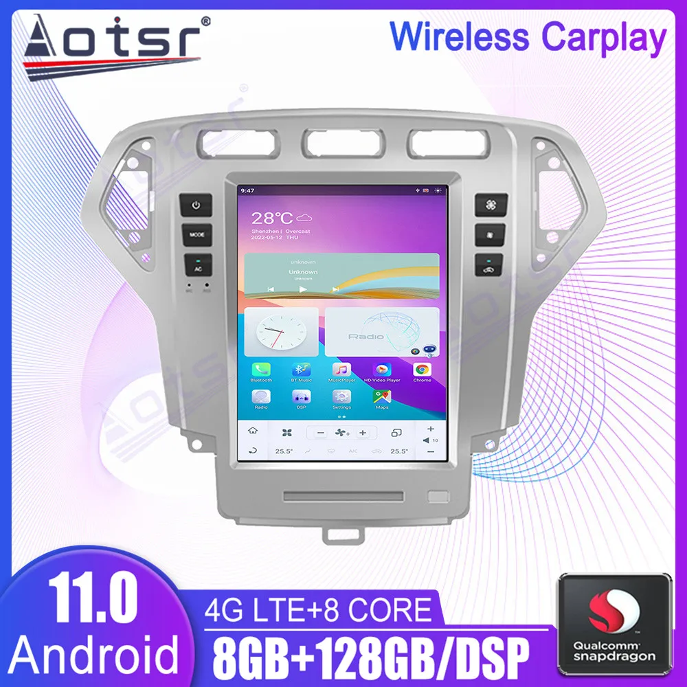 Android Car Multimedia Radio Player Stereo For Ford Fusion Mondeo 2007 - 2010 GPS Navi Head Unit Qualcomm Snapdragon Carplay Din
Android Car Multimedia Radio Player Stereo For Ford Fusion Mondeo 2007 - 2010 GPS Navi Head Unit Qualcomm Snapdragon Carplay Din